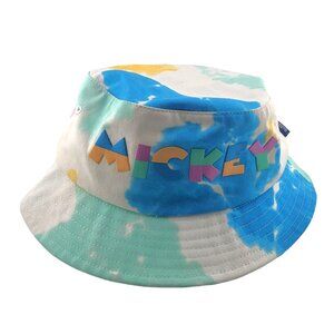 Disney Mickey Mouse Tie Dye Spirit Jersey Bucket Hat‎ One Size Fits Most
